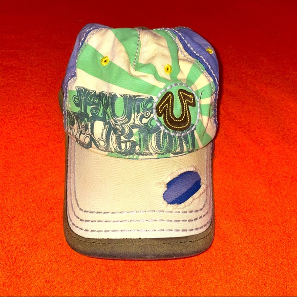 True Religion Distressed Hat 